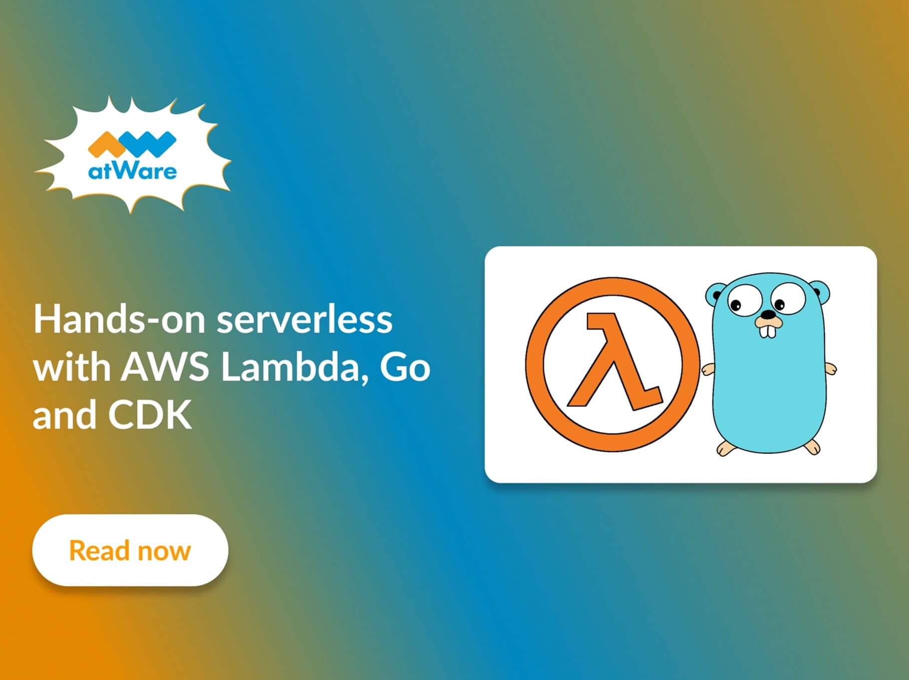 Hands-on serverless with AWS Lambda, Go and CDK
