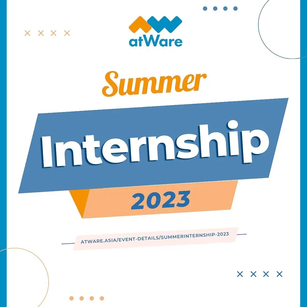 atWare Vietnam Summer Internship 2023: A real life of a software engineer in two months